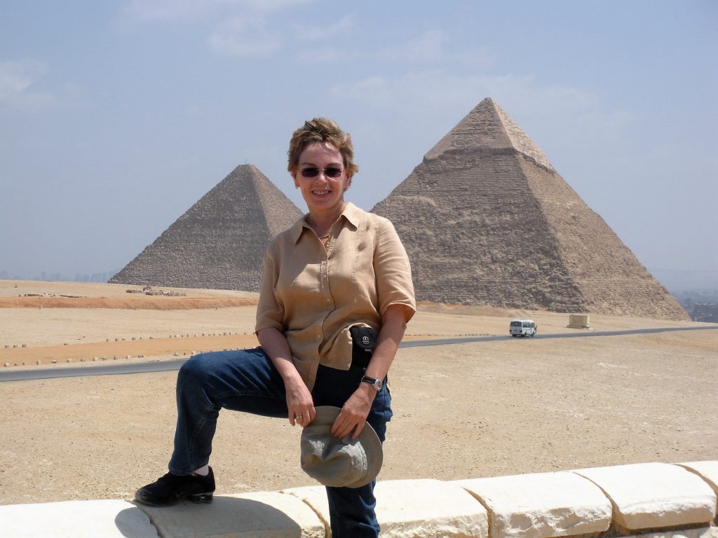 Talek on Egyptian travels pyramids in Giza