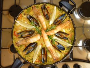 seafood paella