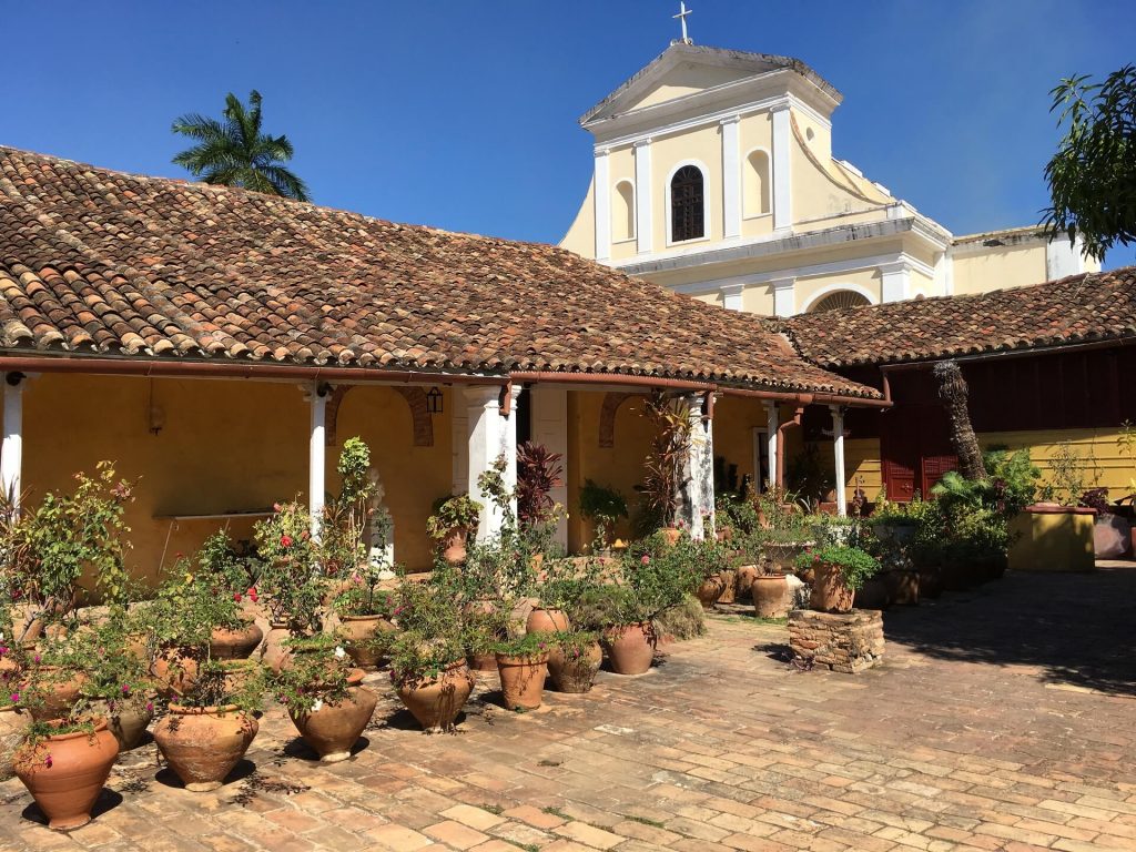A courtyard museum in Trinidad, Cuba