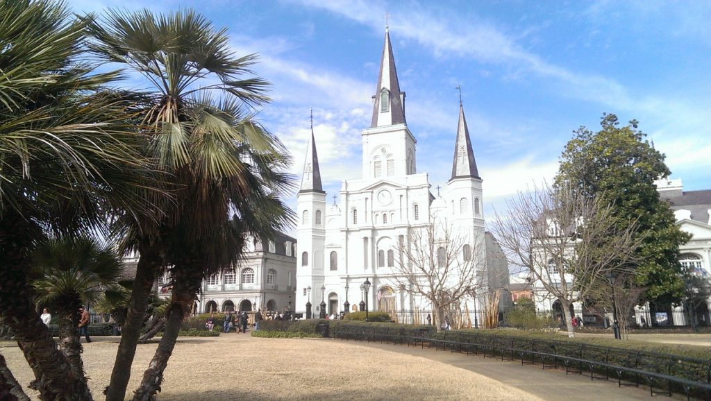 Saint Louis cathedral in New Orleans - Spooky Things to Do in New Orleans