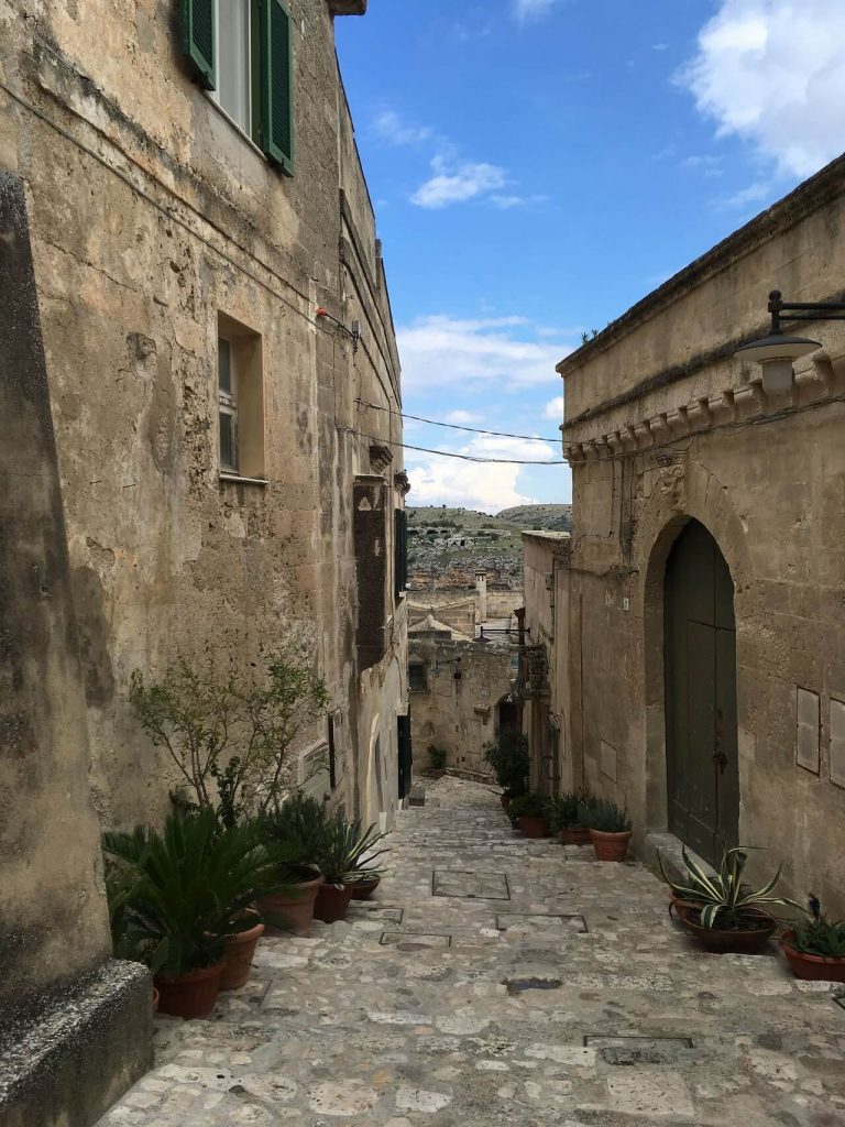 Get lost in a Matera street.