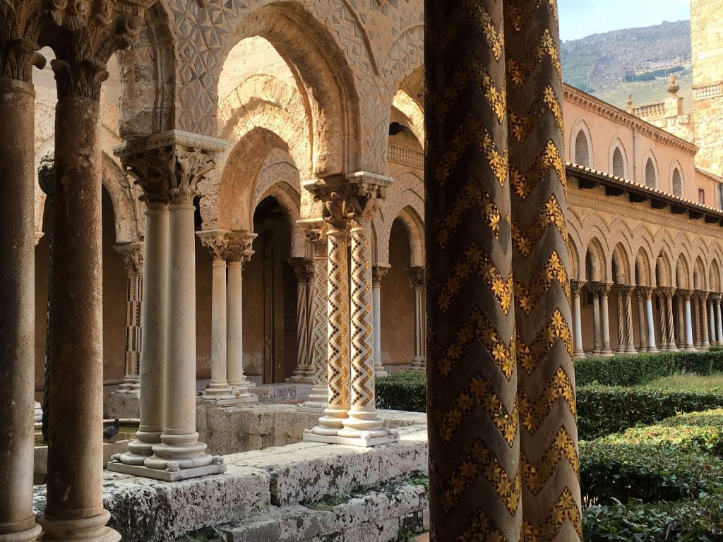 Architecture in Monreale, Sicily