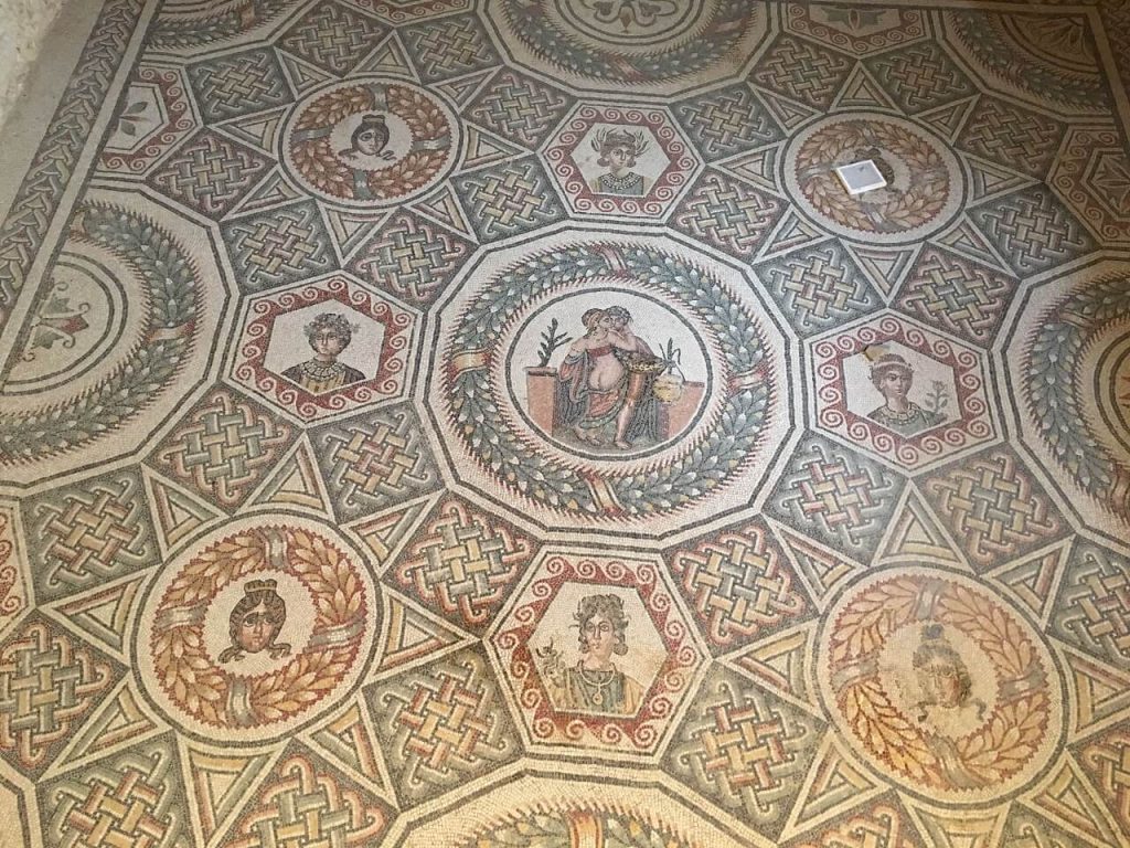 Best preserved Roman mosaics.