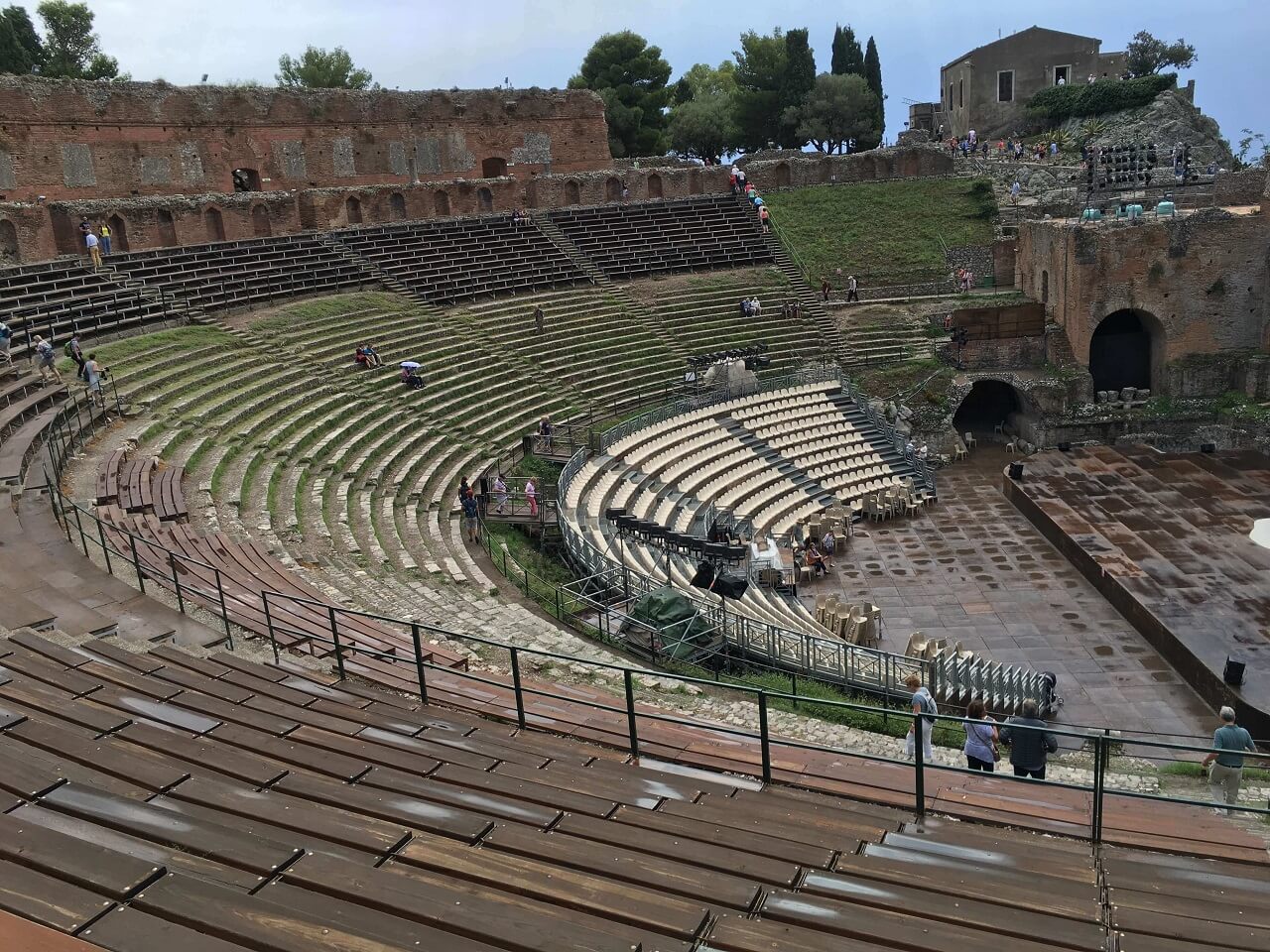 Taormina Greek theater. One of the great Taormina attractions