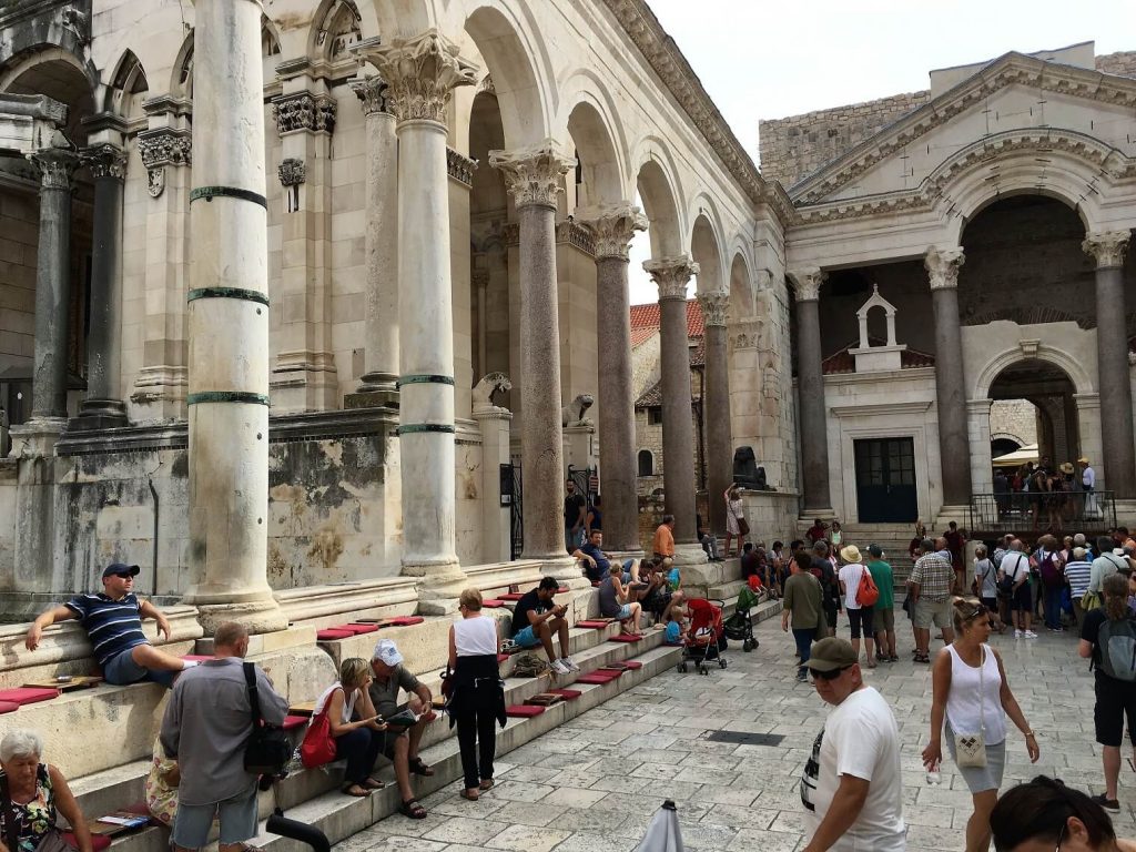 Diocletian's palace in Split