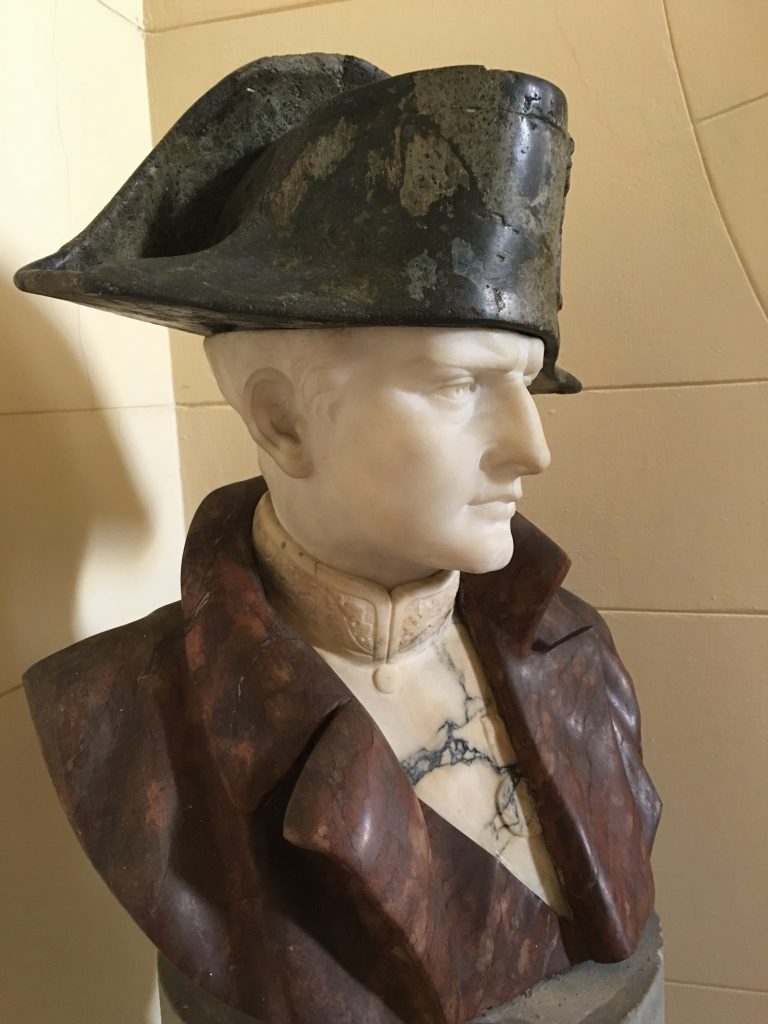 Napoleon in his namesake museum.