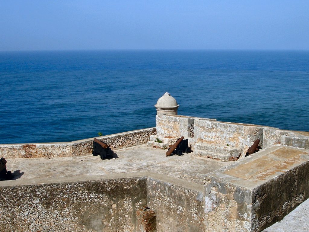 View of Santiago Bay from El Morro Fortress, on your perfect Cuba travel itinerary