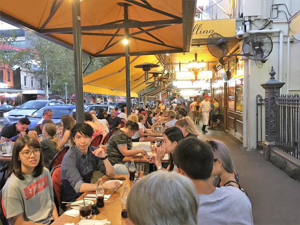 Lygon Street in Melbourne