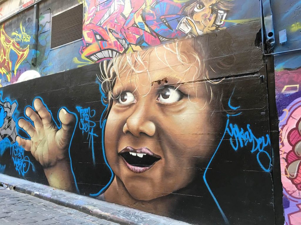  street art in Melbourne