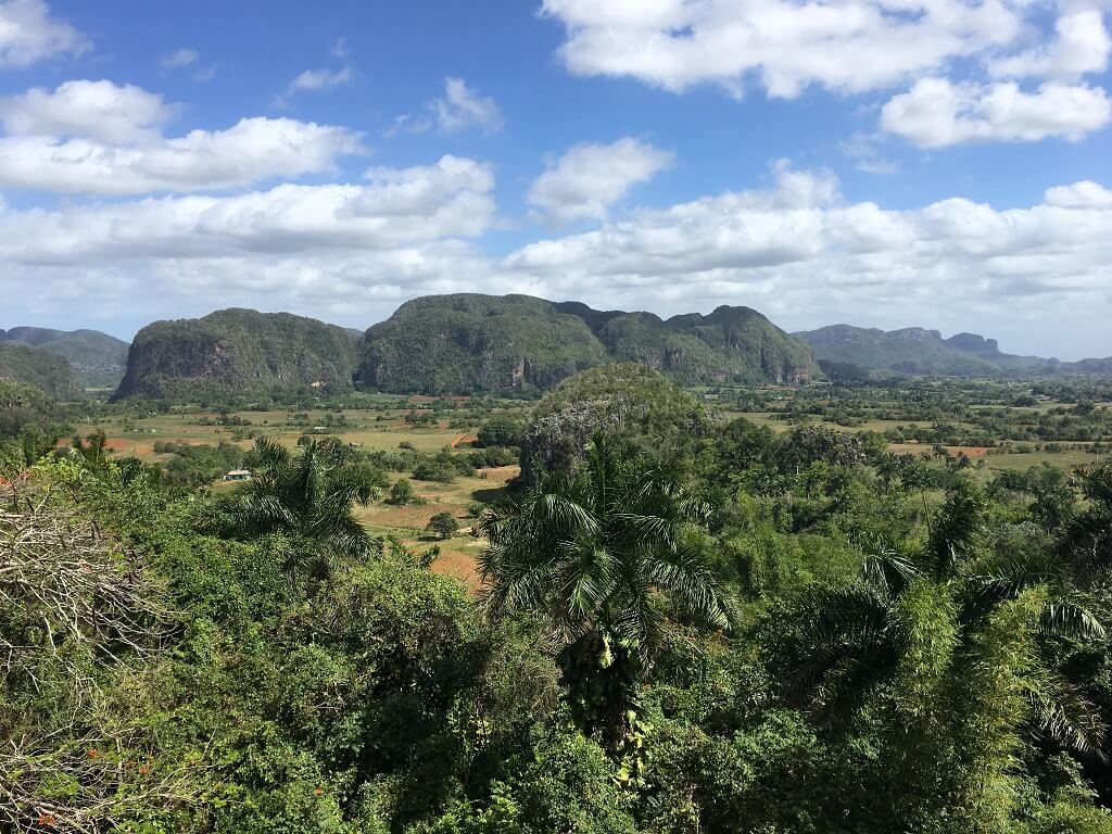 Blick auf das Tal von Viñales