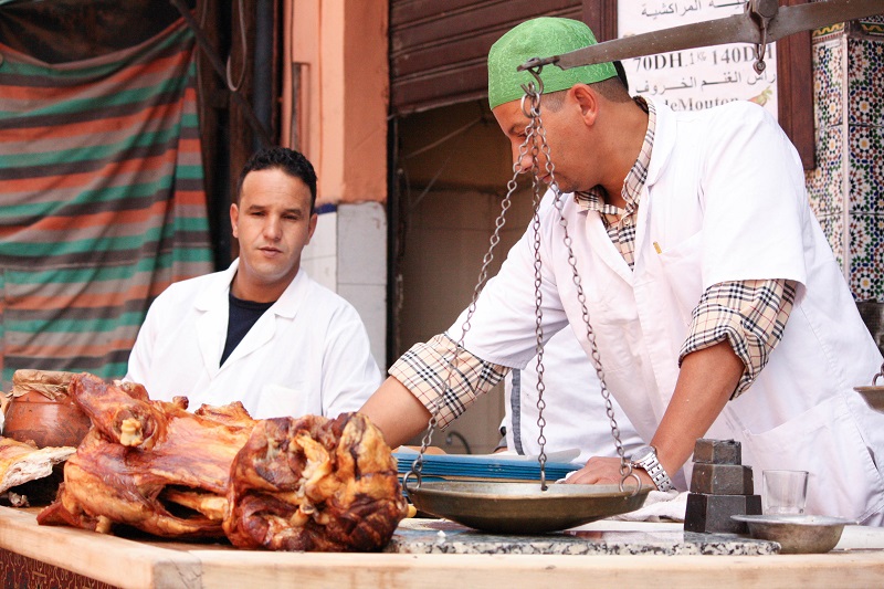 best street food in Marrakech