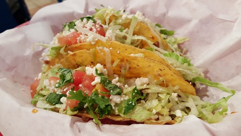 Tacos in in San Ignacio, Belize 