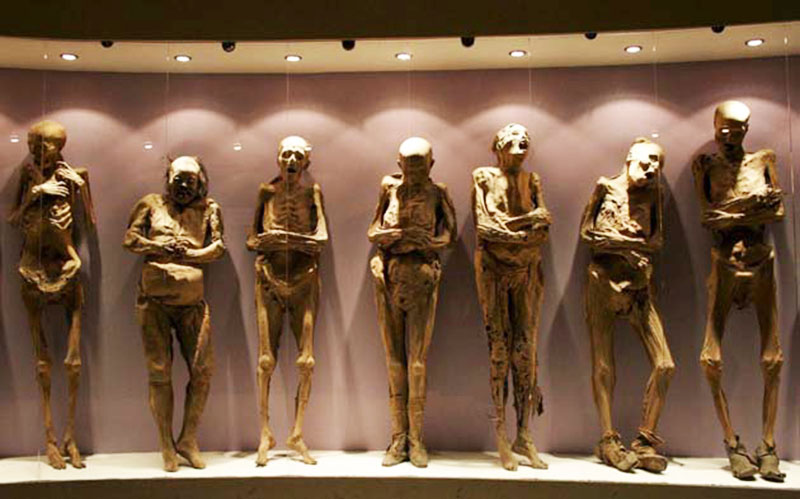 New displays for the mummies of Guanajuato