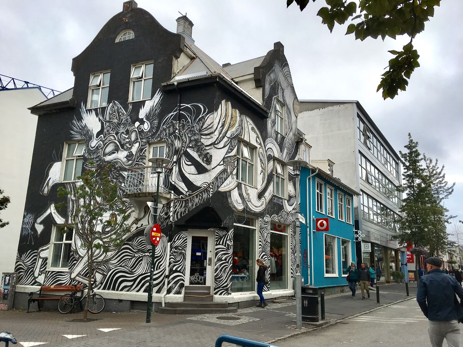 Street art in Iceland