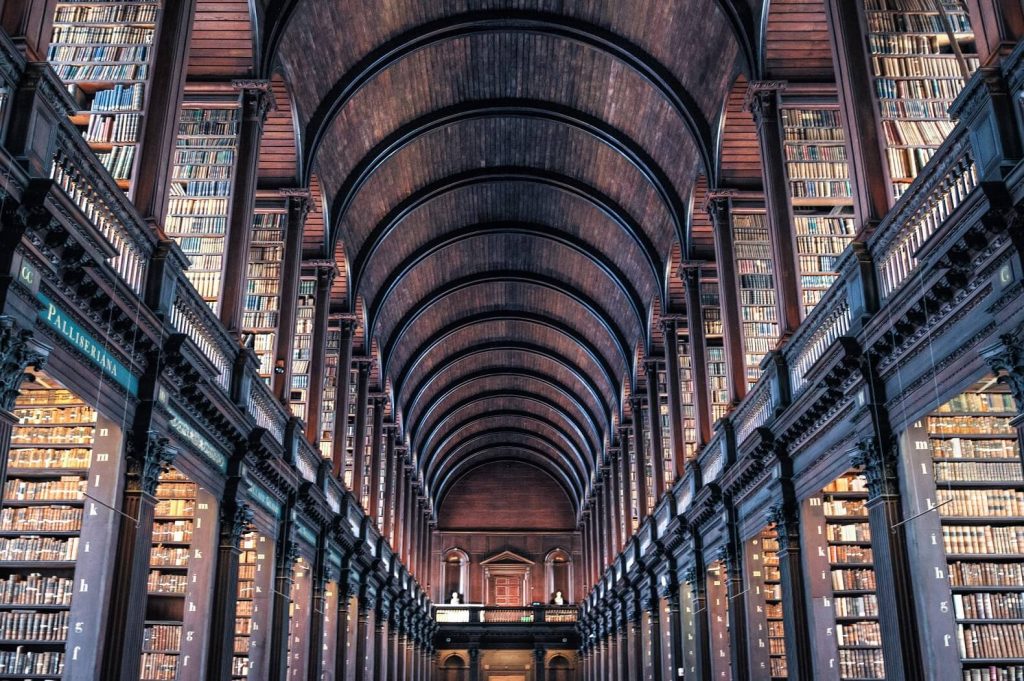 Ireland is famous for the Library of the University of Dublin