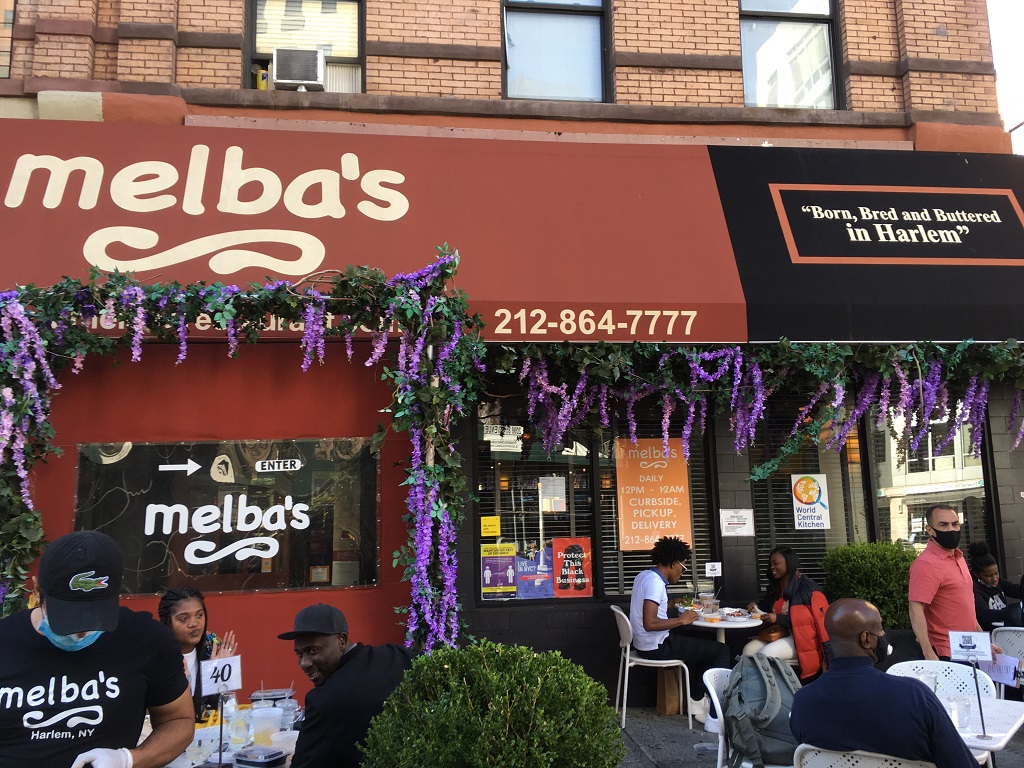 Melba's restaurant in Harlem