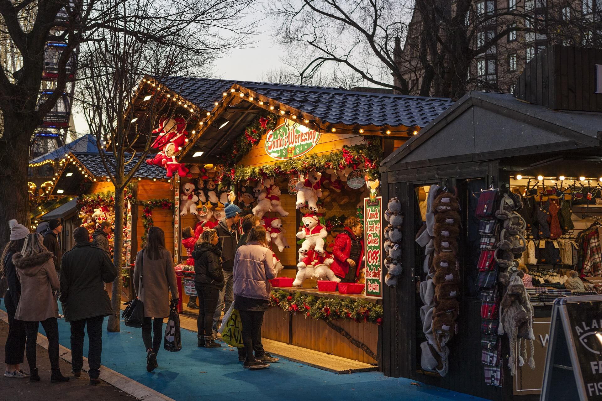 Christmas markets pop up in New York City for the hoidays