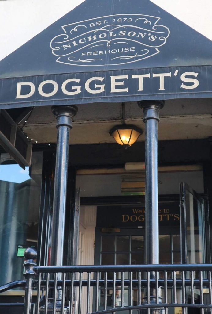 Exterior of Doggett's seen on my South Bank walk