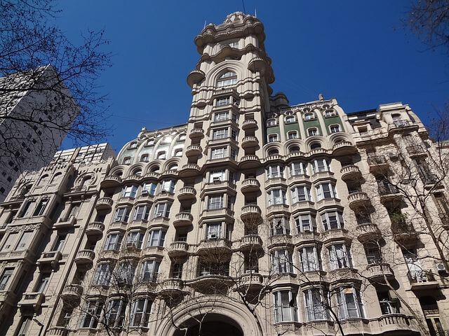 Interesting architecture in Buenos Aires Palacio Barolo