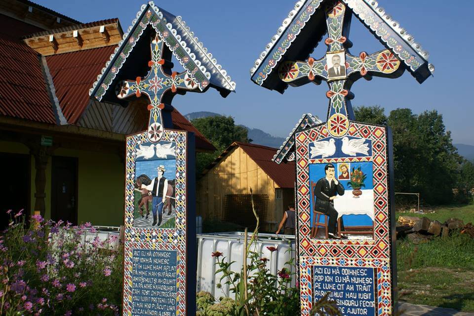 Romania's Merry cemetery is one of the famous European cemeteries