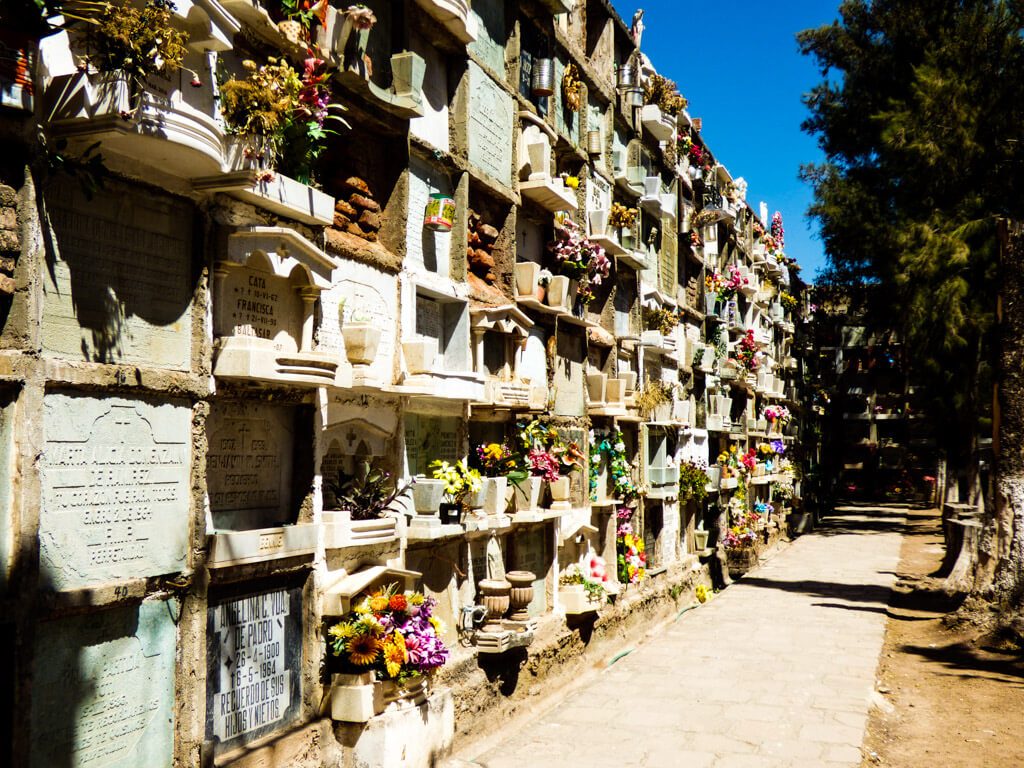 Historic cemetery of Mexico