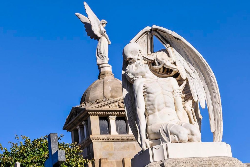 One of Spain's unique European cemeteries