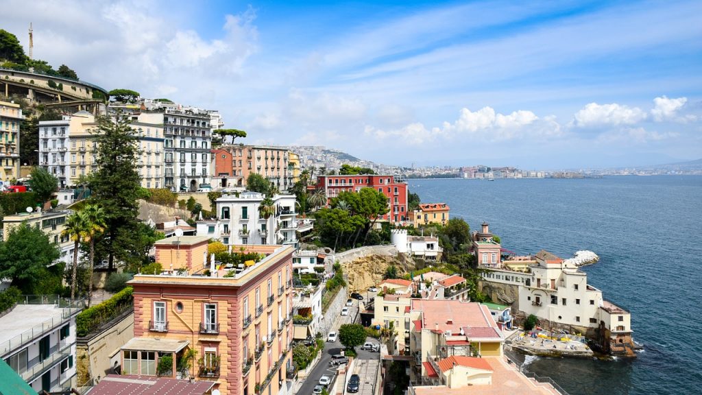 Naples, the location of the National Archaeological Museum