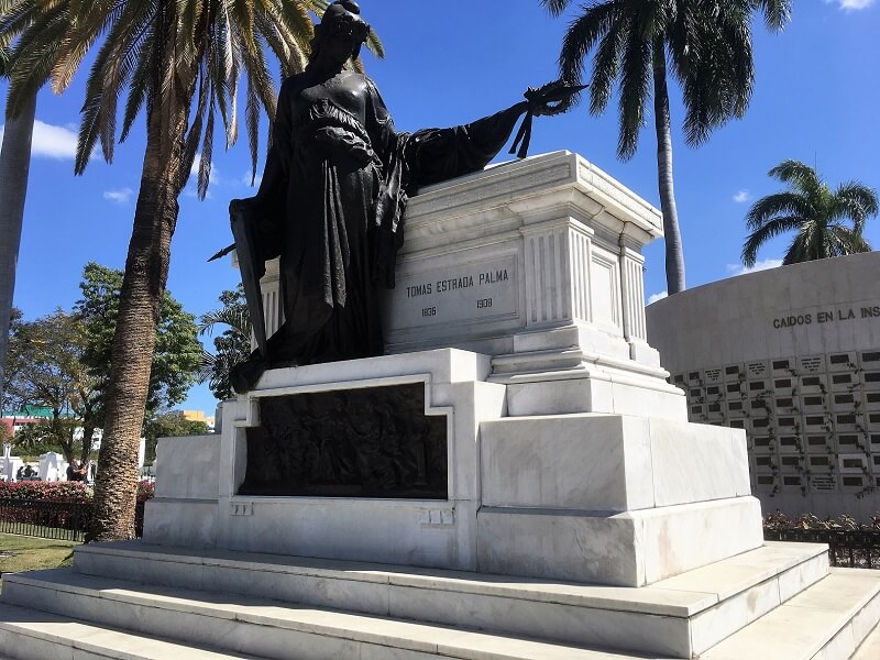 President Palma's tomb in Santa Efigenia, one of the great historical cemeteries