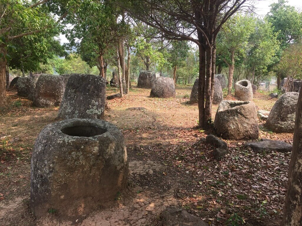 Burial jars of Laos are one of the strange and unusual cemeteries of Asia