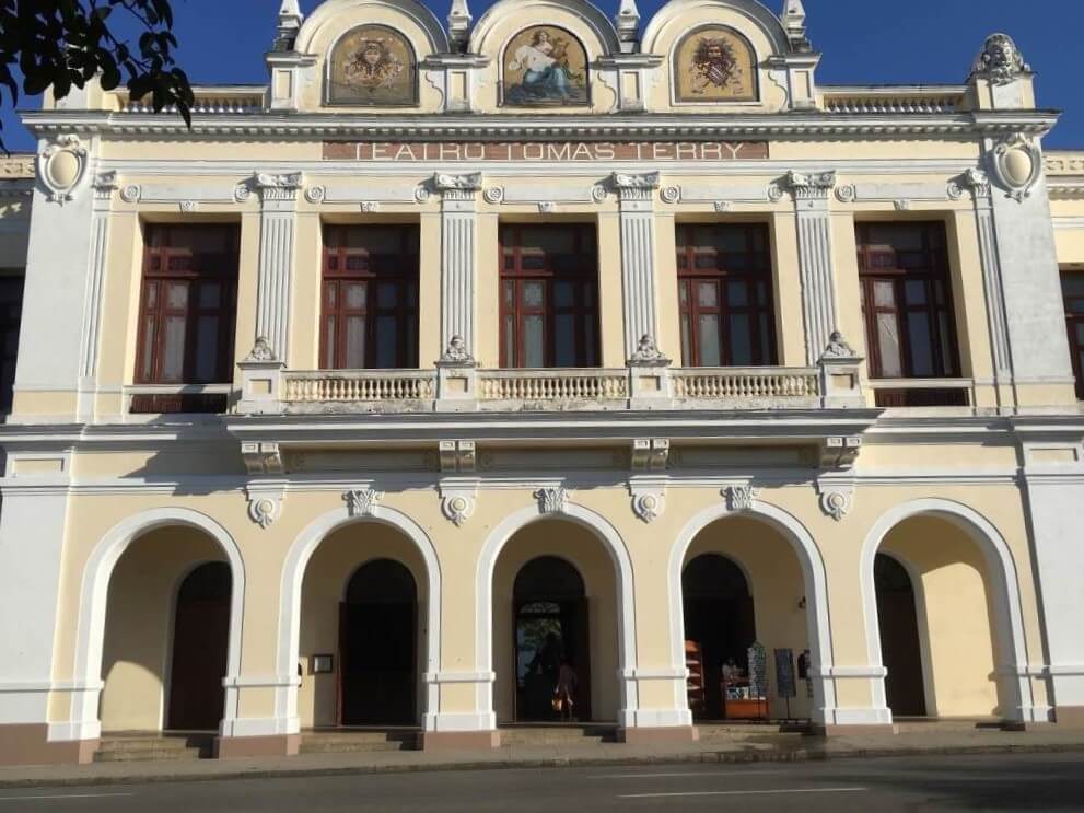 Teatro Terry, one of the attractions in Cienfuegos is a Cuban UNESCO World Heritage sites