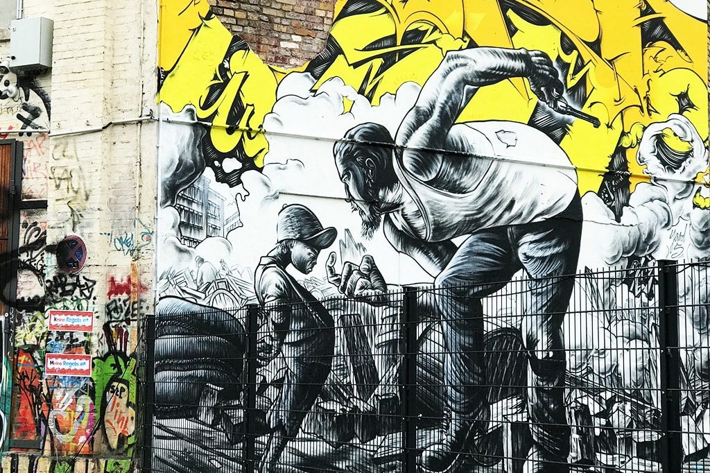 East Berlin, Germany Street Art