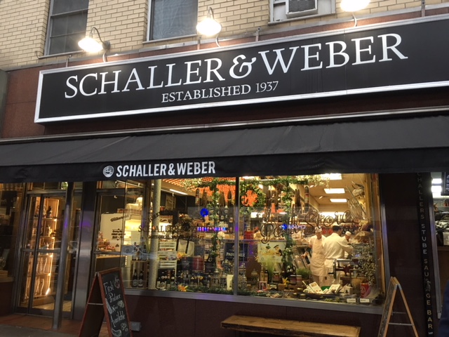 authentic ethnic restaurants in New York City offer German sausage