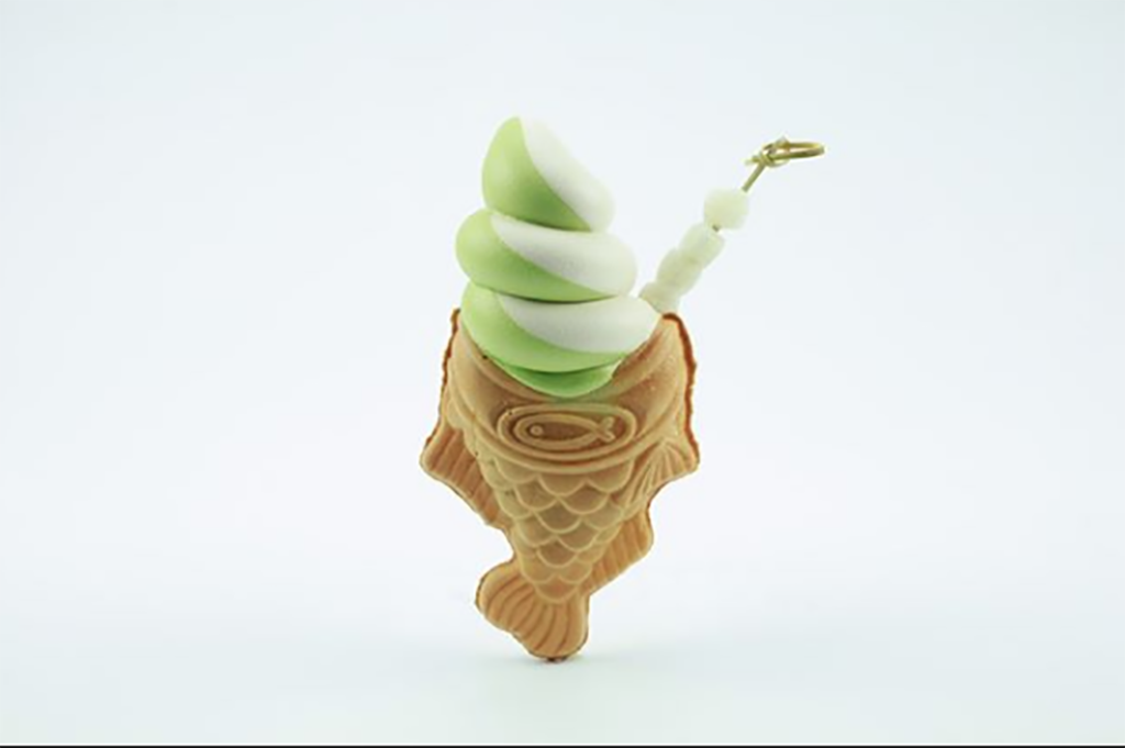 Gourmet ice cream cone from Somi Somi