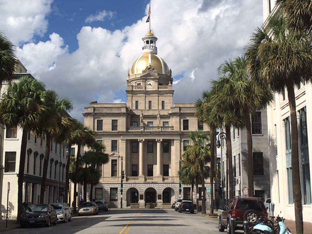 City Hall, best things to do in Savannah