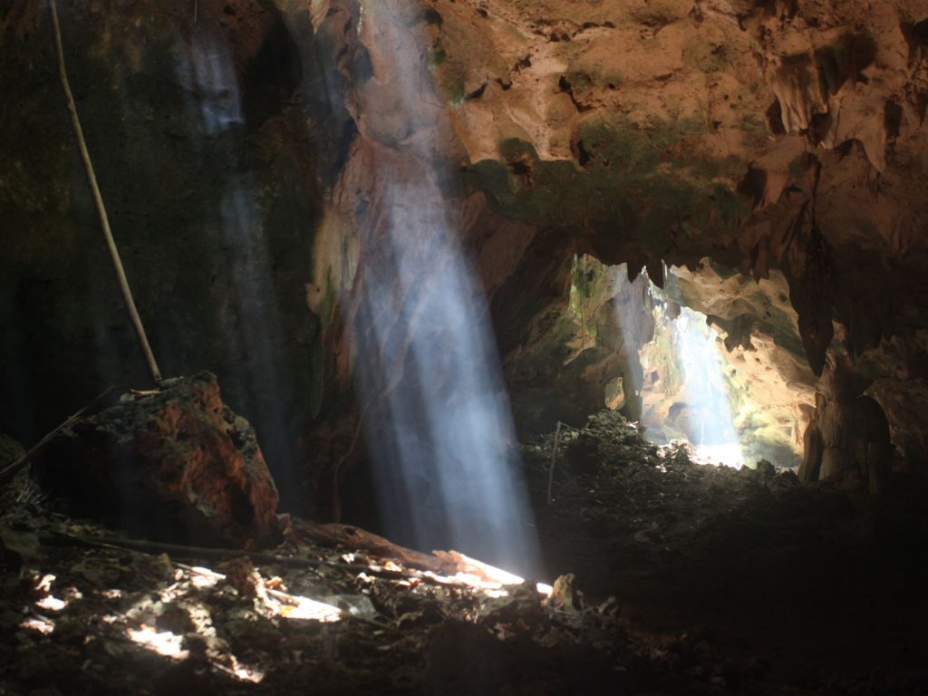 The creepy slave caves of Zanzibar.