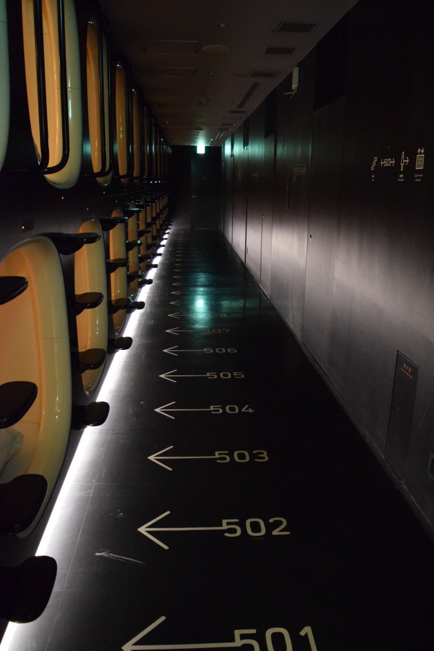 Unique Things About Japan - Capsule Hotel