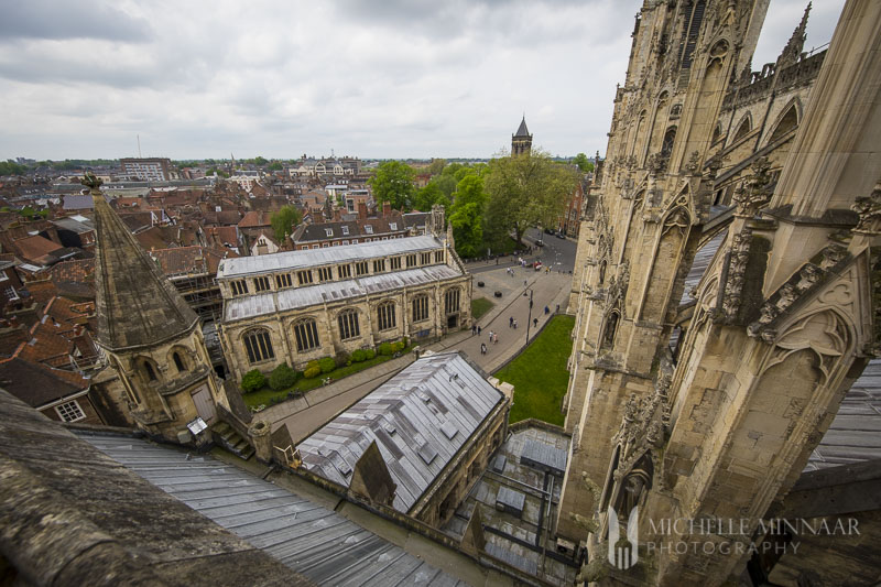 York, England is a city said to be haunted. 