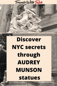 statue of Audrey Munson in NYC