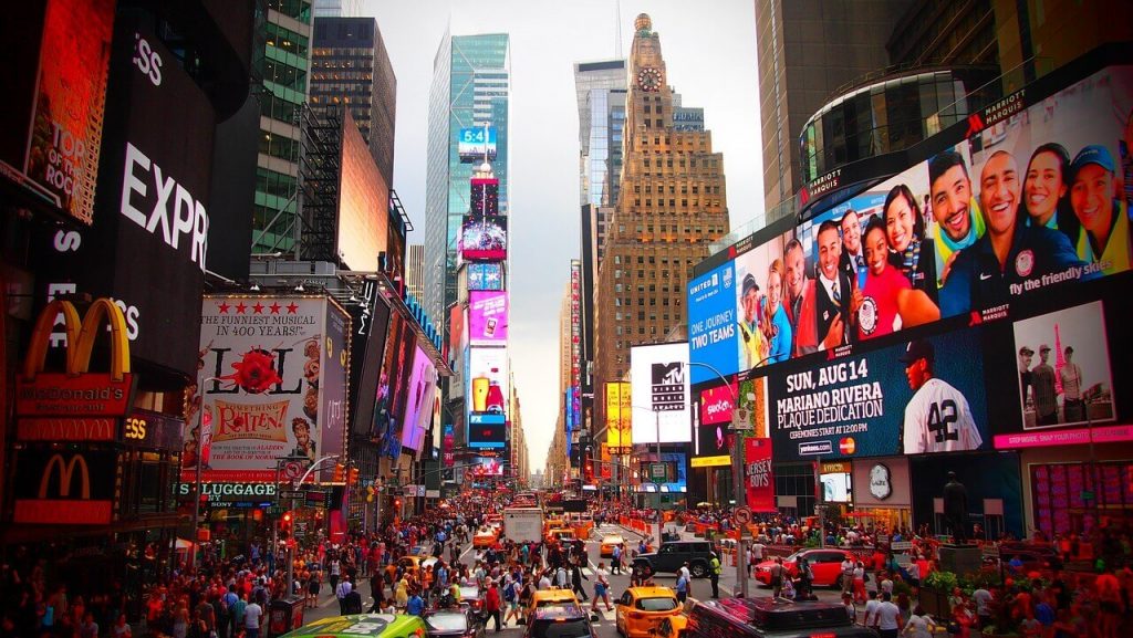 Times Square in New York 