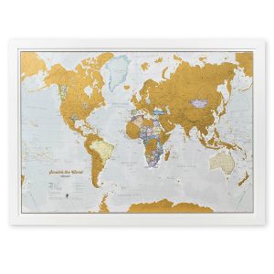 Gifts for Frequent Travelers - World Map