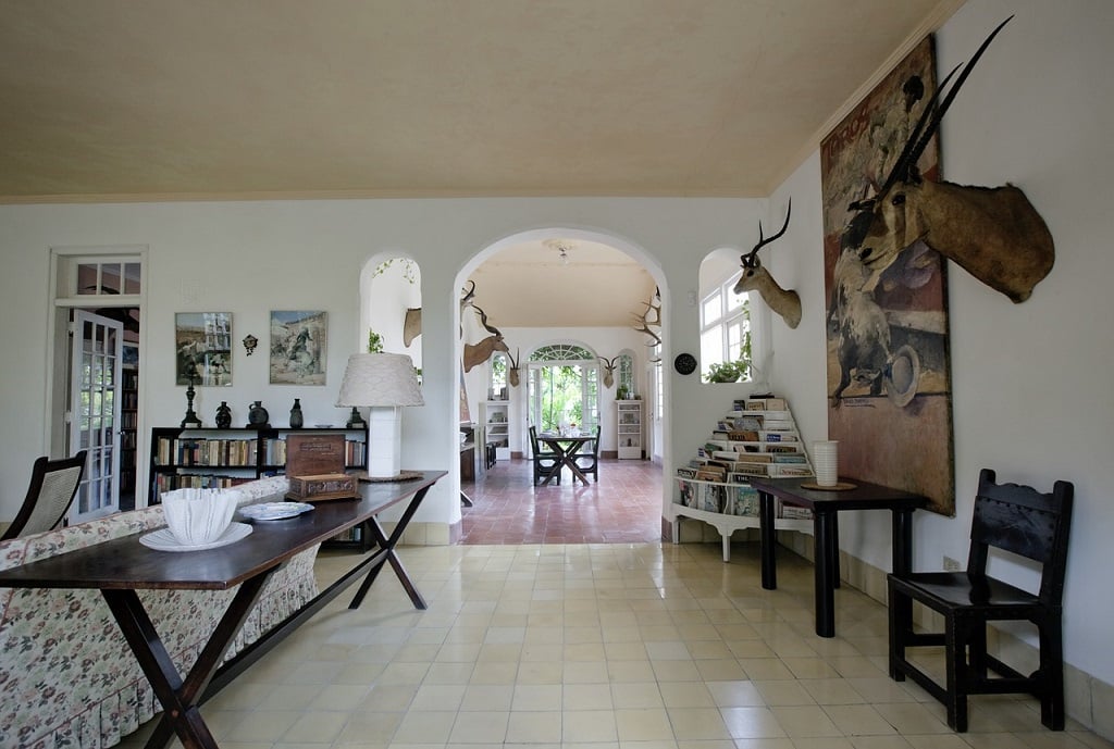 Interior of the Hemingway House