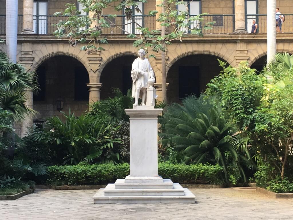 Statue in the Museum of the City of Havana.