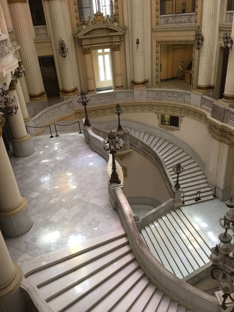 Staircase at the Havana Museum of Fine Arts