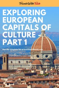 European Capitals of Culture Pin - Florence, Italy