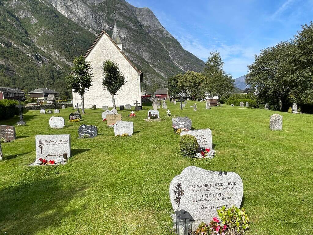 A Norwegian cemetery