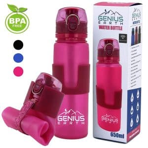 Best Travel Accessories for Women - Foldable Water Bottle