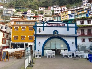 Cudillero fishing village in Spain