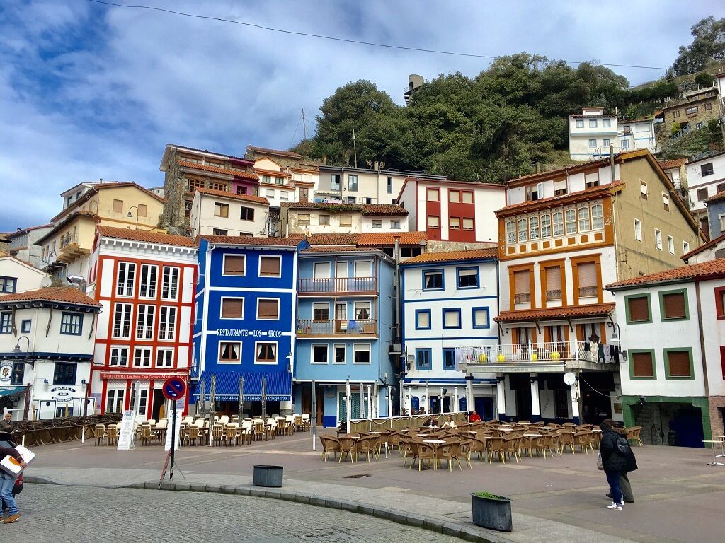 town of Cudillero on the itinerary of Asturias