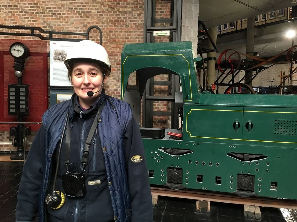 A miner in MUMI museum