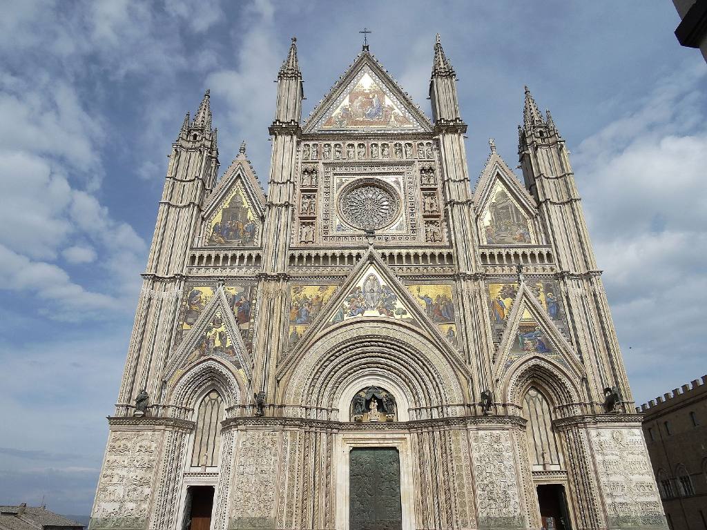 Orvieto Cathedral Facade - Great Cathedrals of Europe